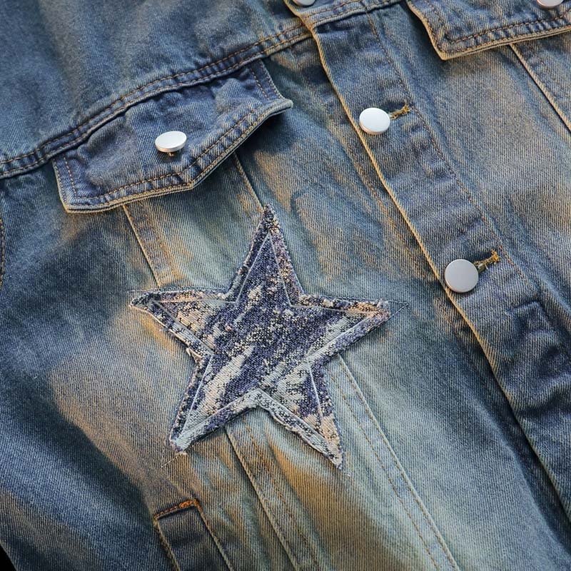 Vintage bomber jacket with multiple jacket