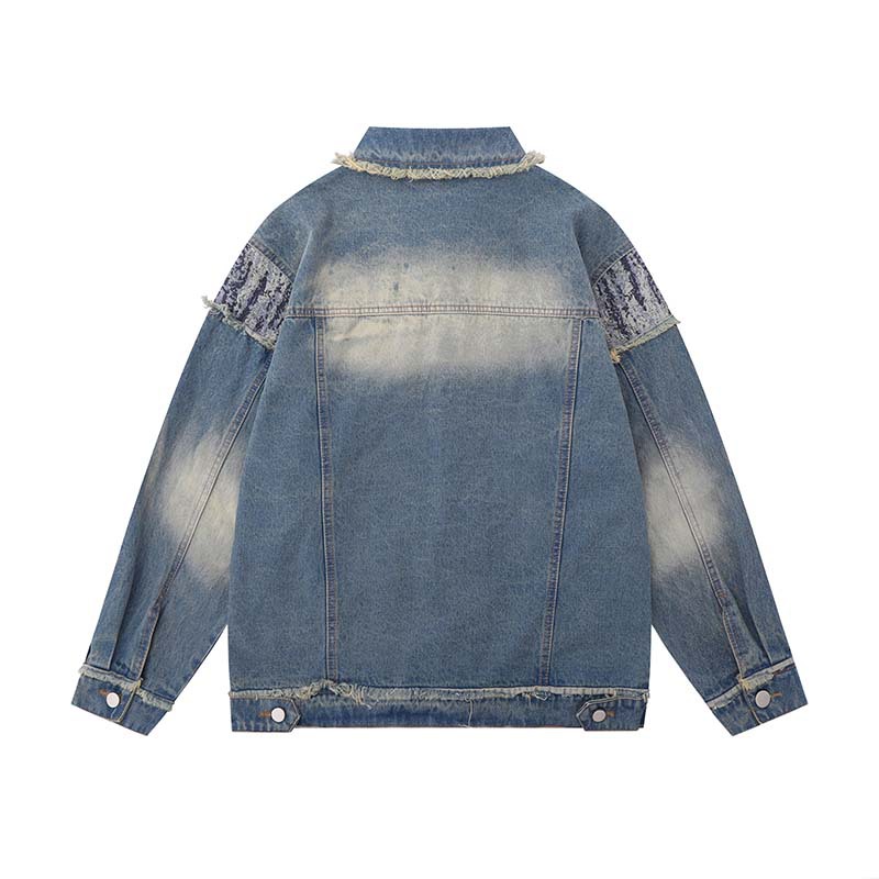 Vintage bomber jacket with multiple jacket