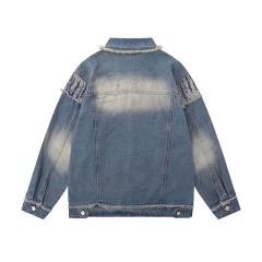 Vintage bomber jacket with multiple jacket