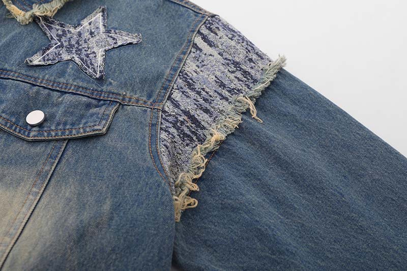 Vintage bomber jacket with multiple jacket