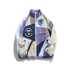 Vintage bomber jacket with multiple jacket