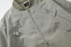 Outdoor hooded mountaineering suit, women's windbreaker jacket