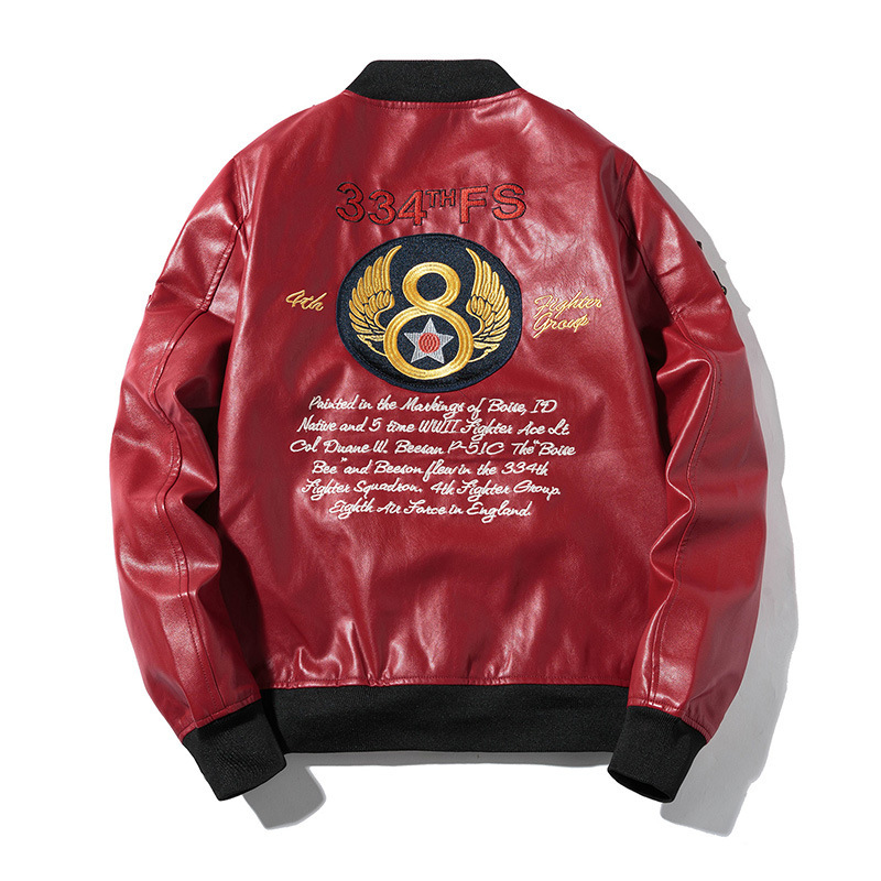 Vintage bomber jacket with multiple jacket