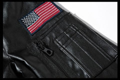 Vintage bomber jacket with multiple jacket