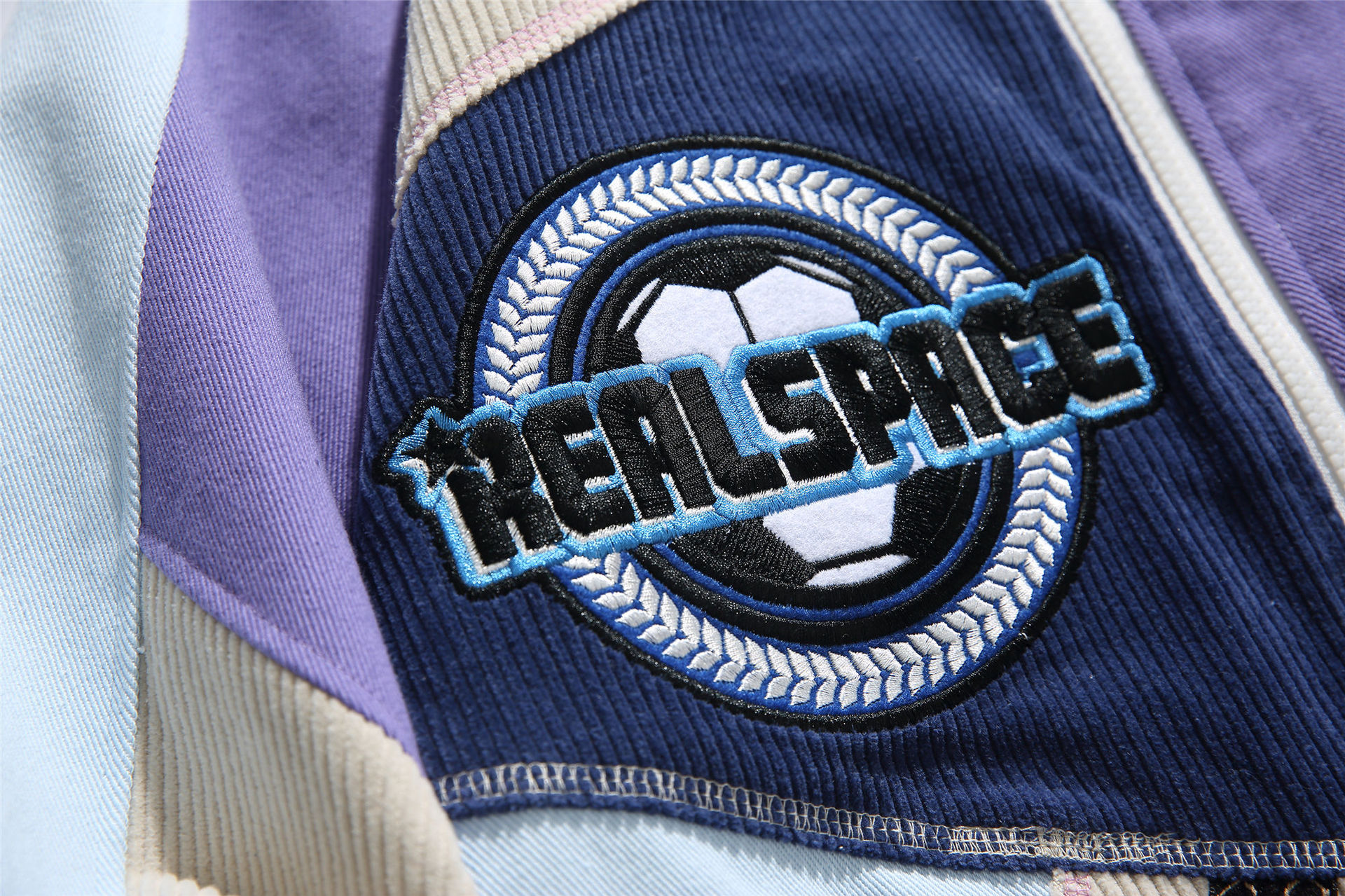 Vintage bomber jacket with multiple jacket