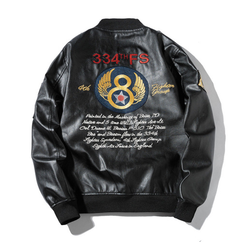 Vintage bomber jacket with multiple jacket