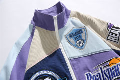 Vintage bomber jacket with multiple jacket