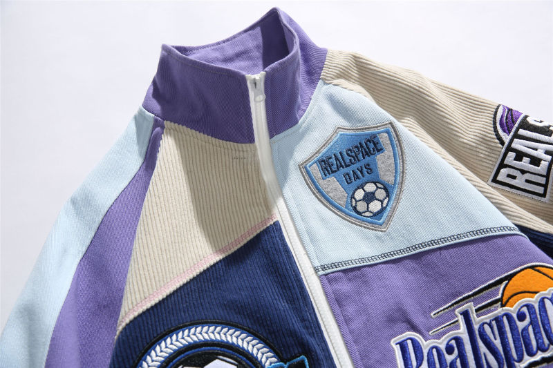 Vintage bomber jacket with multiple jacket