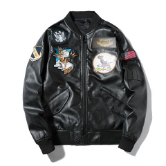 Vintage bomber jacket with multiple jacket