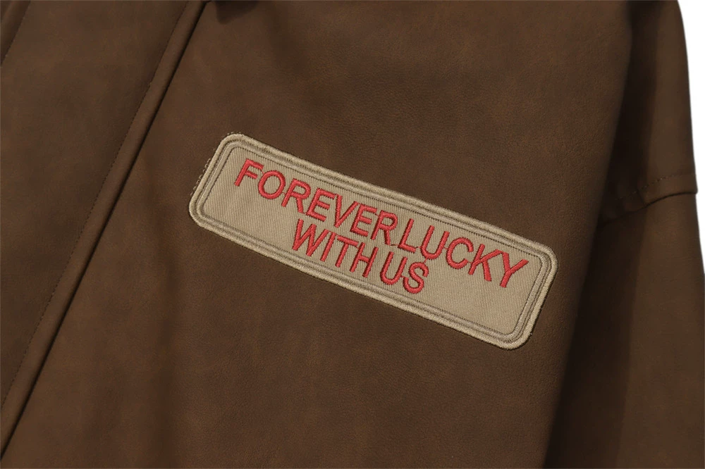 Vintage bomber jacket with multiple jacket