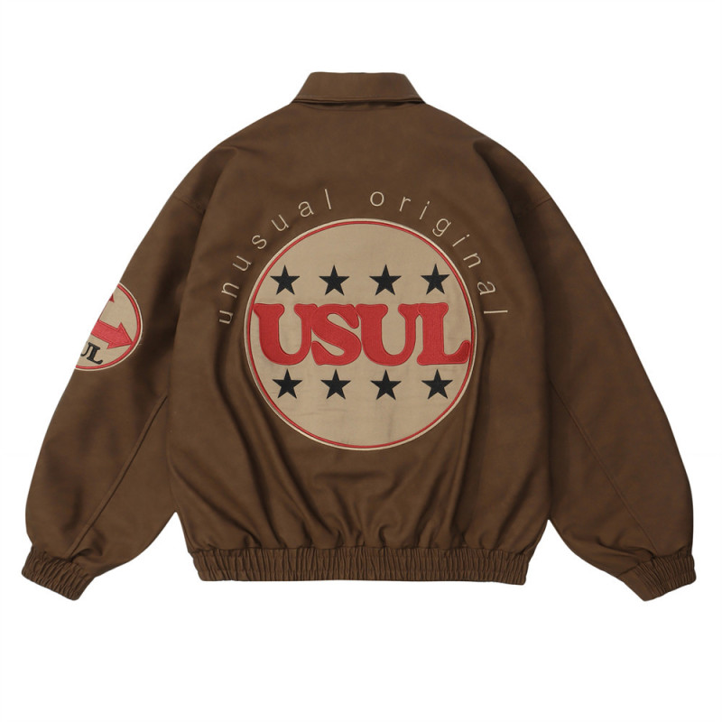 Vintage bomber jacket with multiple jacket