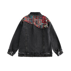 Fashion loose denim fashion jacket