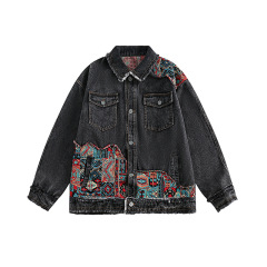 Fashion loose denim fashion jacket