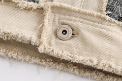 Fashion loose denim fashion jacket
