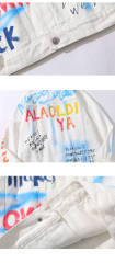 Fashion loose denim fashion jacket