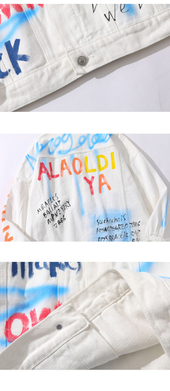 Fashion loose denim fashion jacket