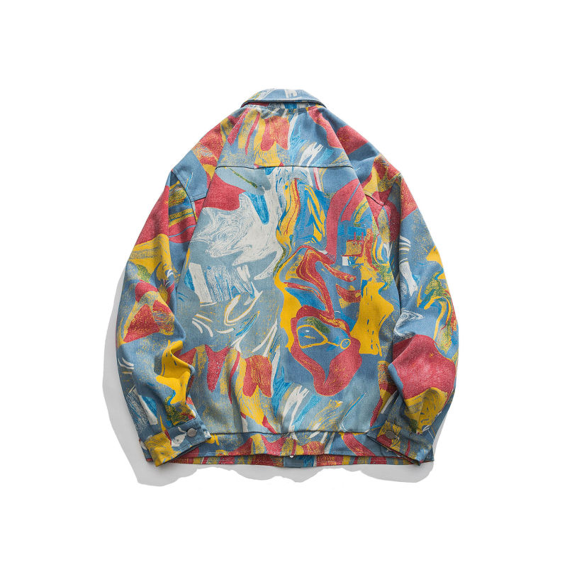 Fashion loose denim fashion jacket