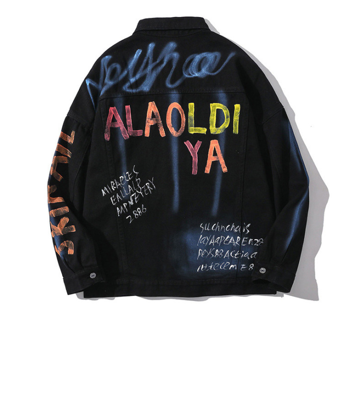Fashion loose denim fashion jacket