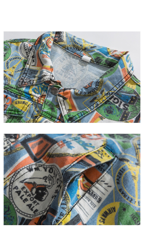 Fashion loose denim fashion jacket