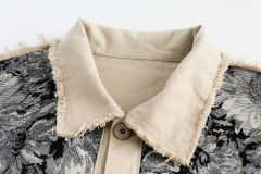 Fashion loose denim fashion jacket