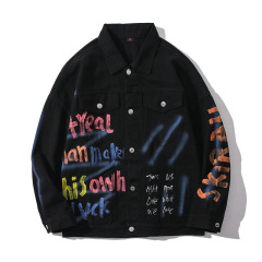Fashion loose denim fashion jacket