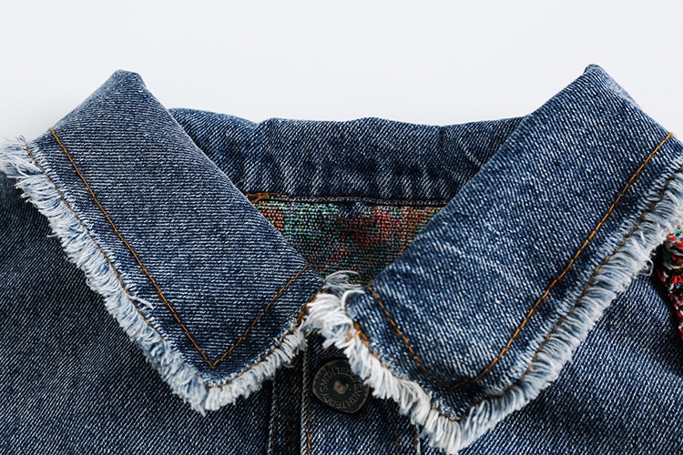 Fashion loose denim fashion jacket