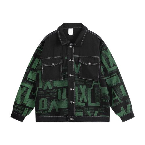 Fashion loose denim fashion jacket