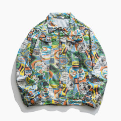 Fashion loose denim fashion jacket