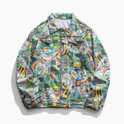 Fashion loose denim fashion jacket