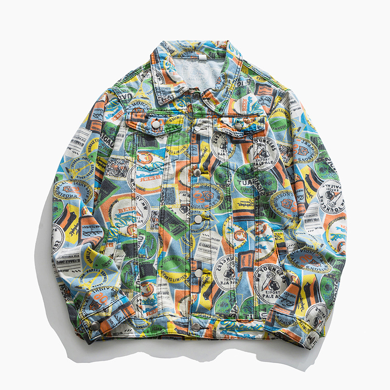 Fashion loose denim fashion jacket