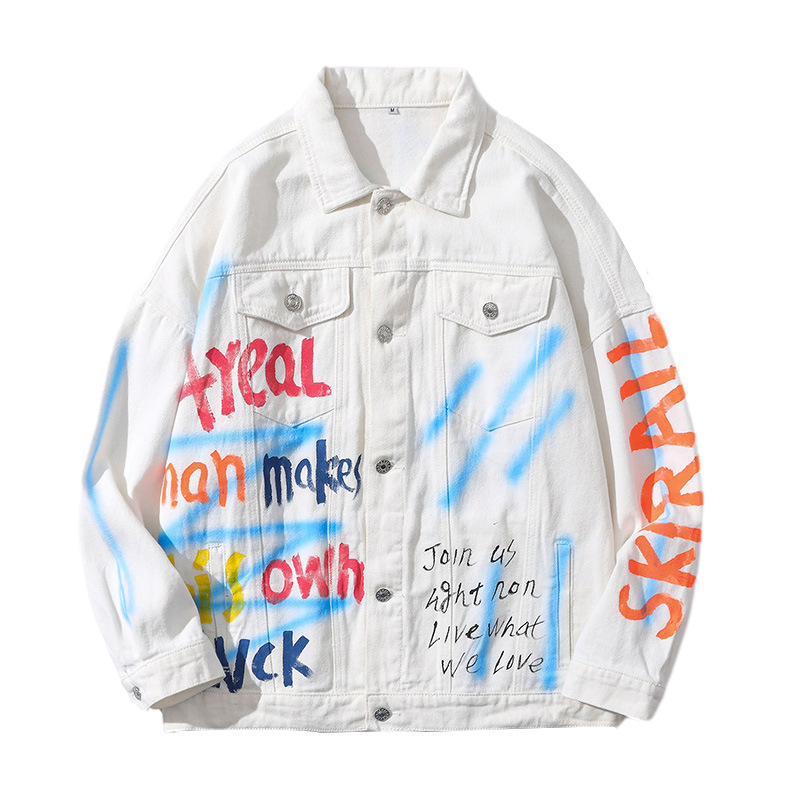 Fashion loose denim fashion jacket