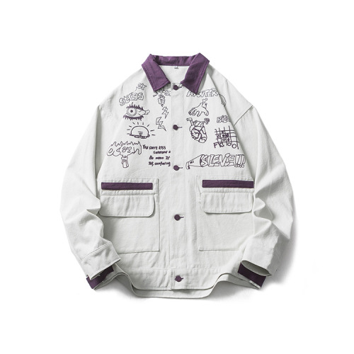 Fashion loose denim fashion jacket