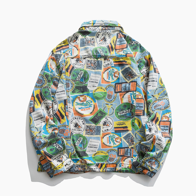 Fashion loose denim fashion jacket