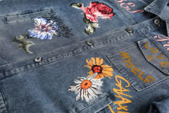 Fashion loose denim fashion jacket