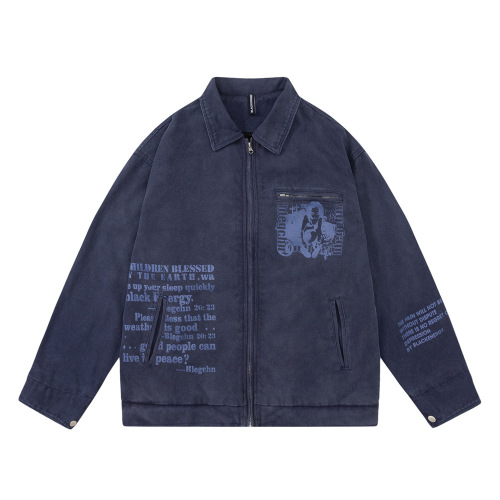 Fashion loose denim fashion jacket