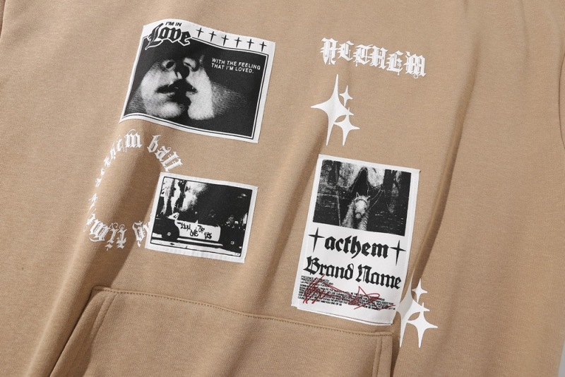 3D printed loose oversized hoodie