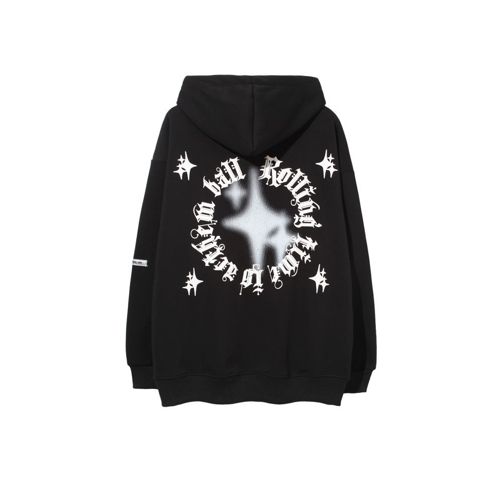 3D printed loose oversized hoodie