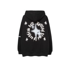 3D printed loose oversized hoodie