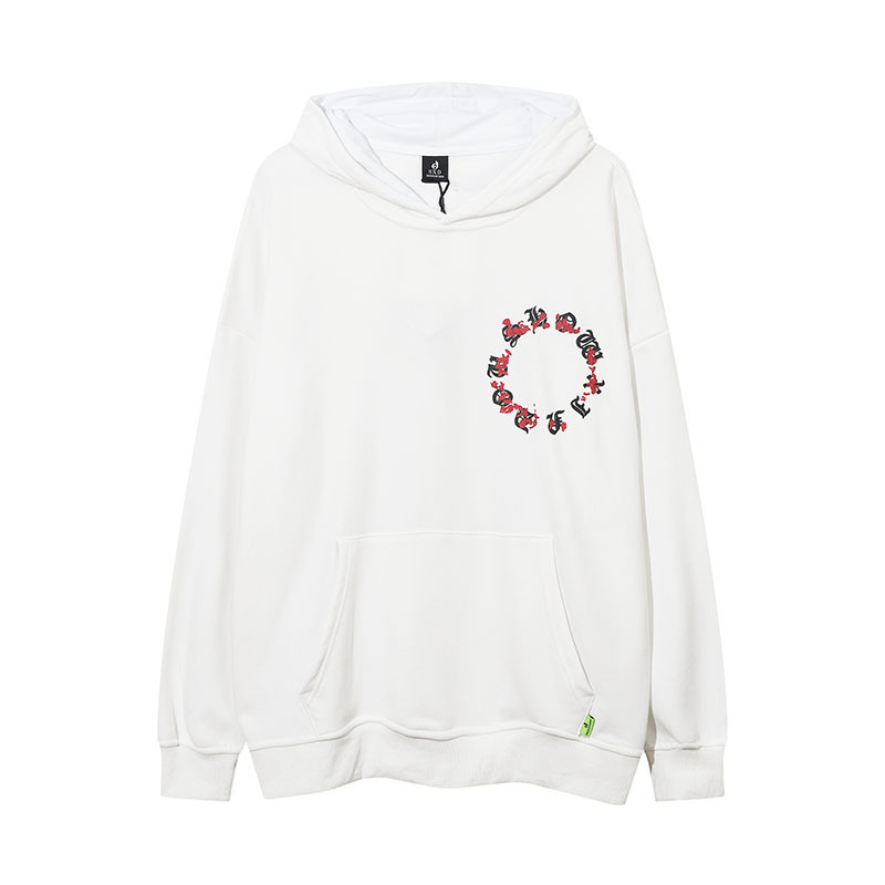 3D printed loose oversized hoodie