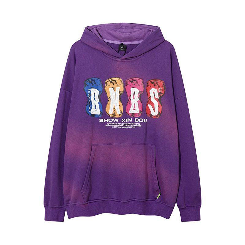 3D printed loose oversized hoodie