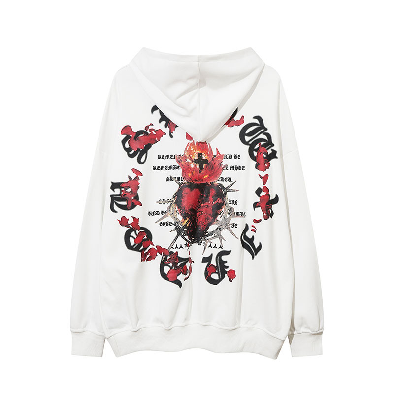 3D printed loose oversized hoodie