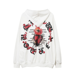 3D printed loose oversized hoodie