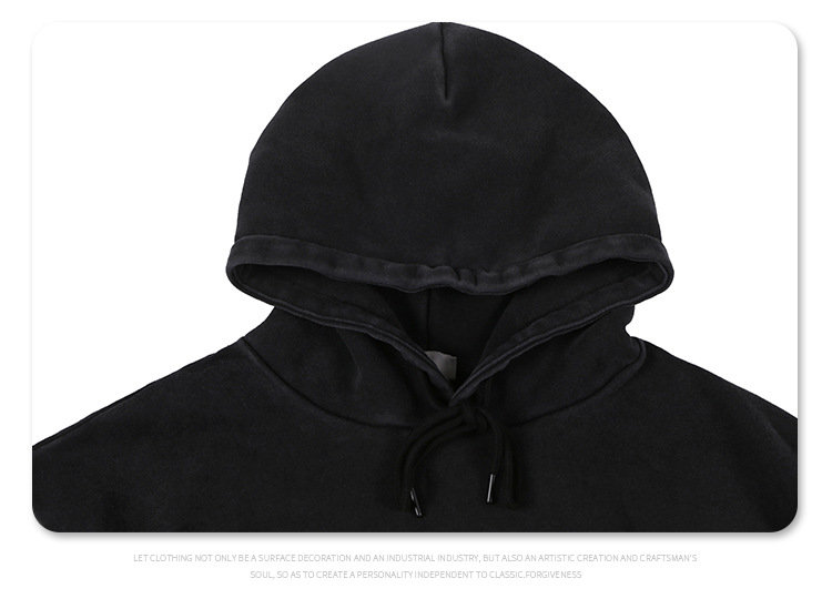 3D printed loose oversized hoodie