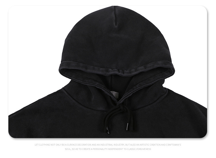 3D printed loose oversized hoodie