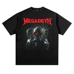 Anime printed trendy brand washed Japanese vintage T-shirt