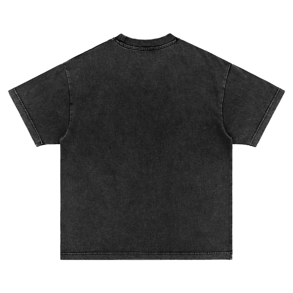 Anime printed trendy brand washed Japanese vintage T-shirt
