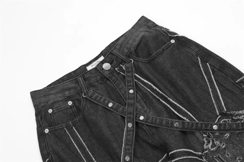 Denim trend shorts