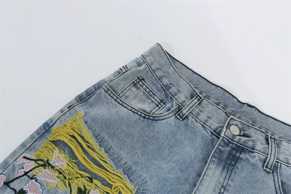 Denim trend shorts