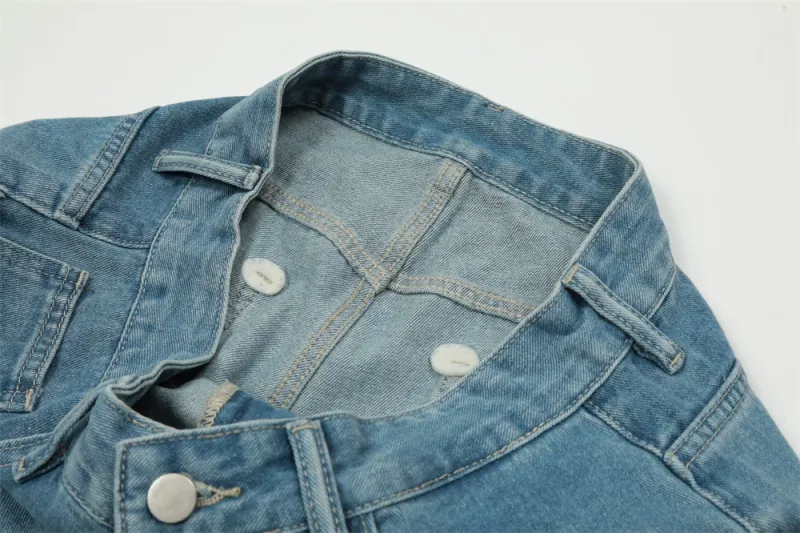 Denim trend shorts