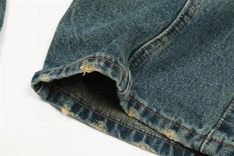 Denim trend shorts